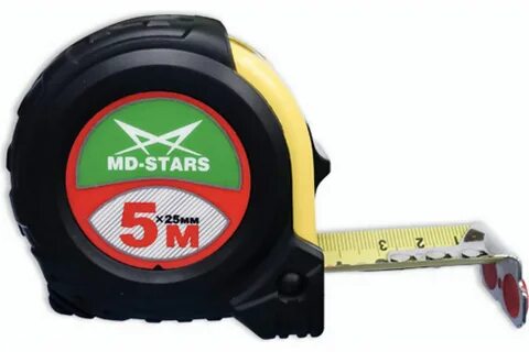 Рулетка MD-STARS 56 5м х 25 мм 56-5025 (арт. 16725581) - купить с доставкой