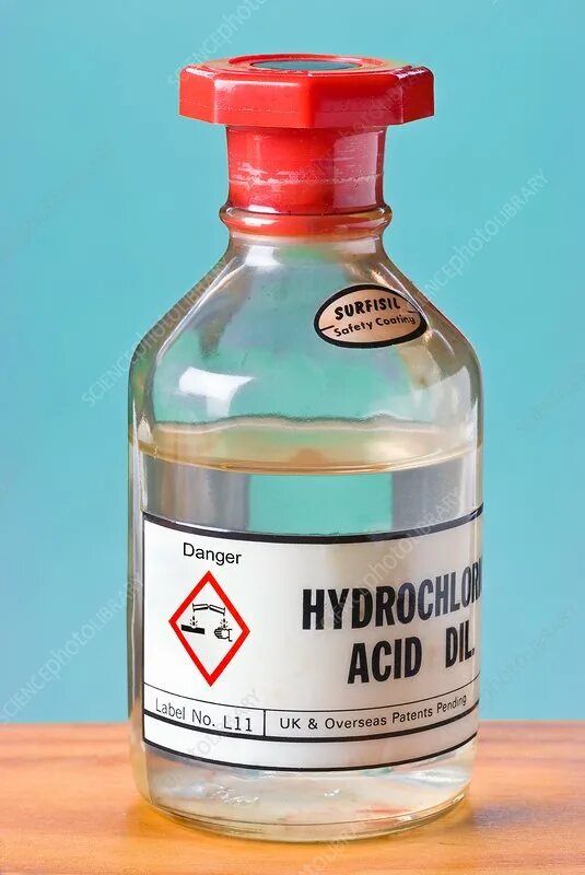 Sn hcl. Diluted hydrochloric acid.