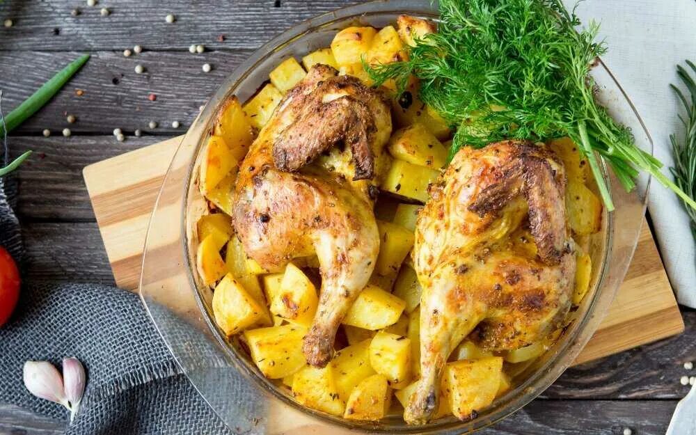 Как вкусно замариновать картошку для запекания