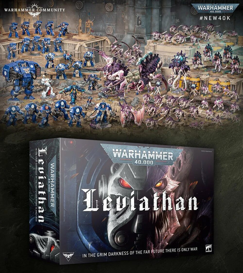 Warhammer starter. Набор Левиафан вархаммер. Вархаммер 40000 Set Leviathan. Левиафан вархаммер 40000 коробка. Тираниды Warhammer 40000 Левиафан.