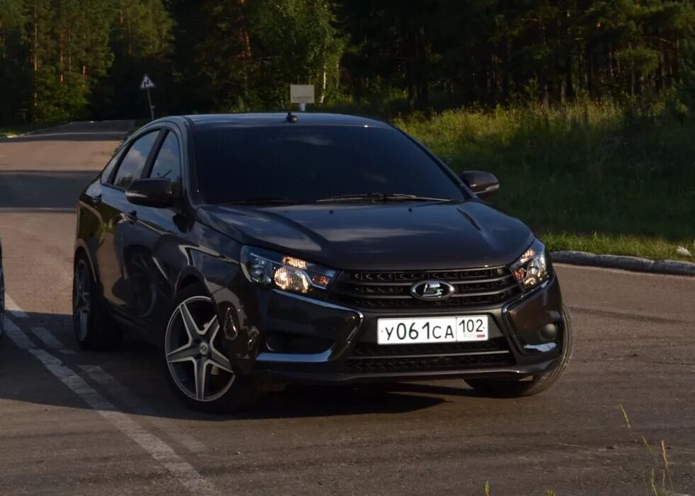 Веста св тюнинг черная Черная Веста Спорт! обкатка прошла, пришло время чиповать YouTube