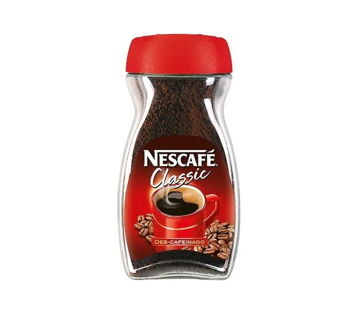 Какое кофе купить в магазине. Кофе Nescafe Decaf. Кофе без кофеина Nescafe. Нескафе без кофеина растворимый. Nescafe Classic Decaf упаковка.