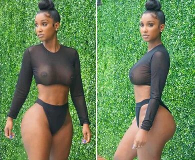 Bernice Burgos an Instagram model flaunts her nipple piercings as entire ch...