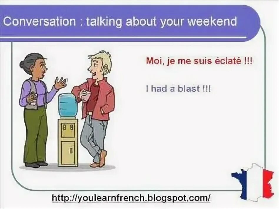 Weekend dialogues. Talking about your weekend. French conversation topics. Conversation on the Lessons.