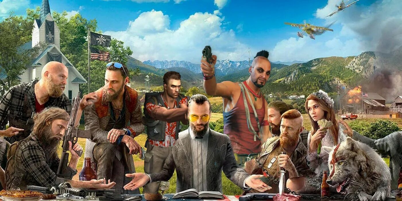 Far Cry 6. Far Cry 5 персонажи. Фар край 5 главный герой. Файкрай 6