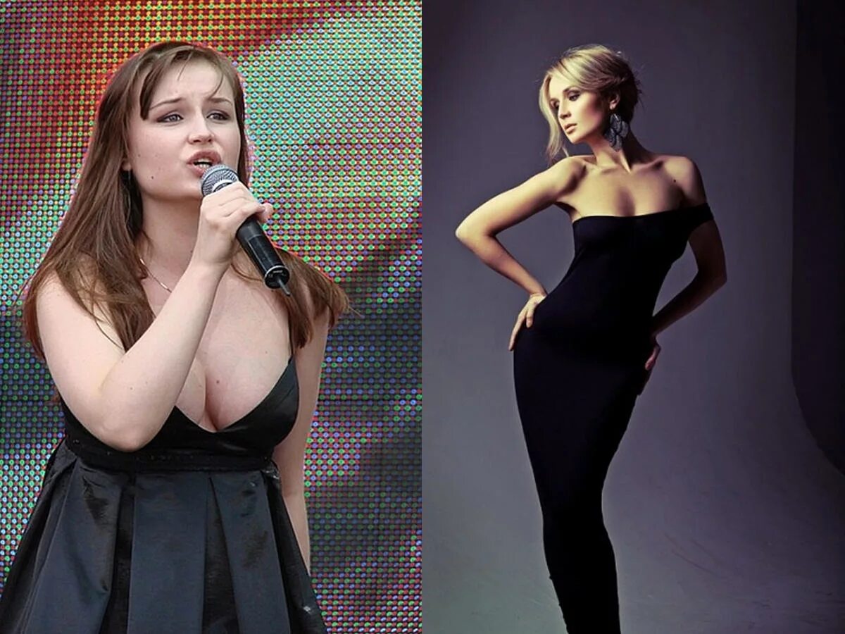Гагарина певица толстая. Гагарина певица до похудения.