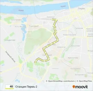 Маршрутный автобус 40