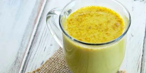 Кефир с куркумой