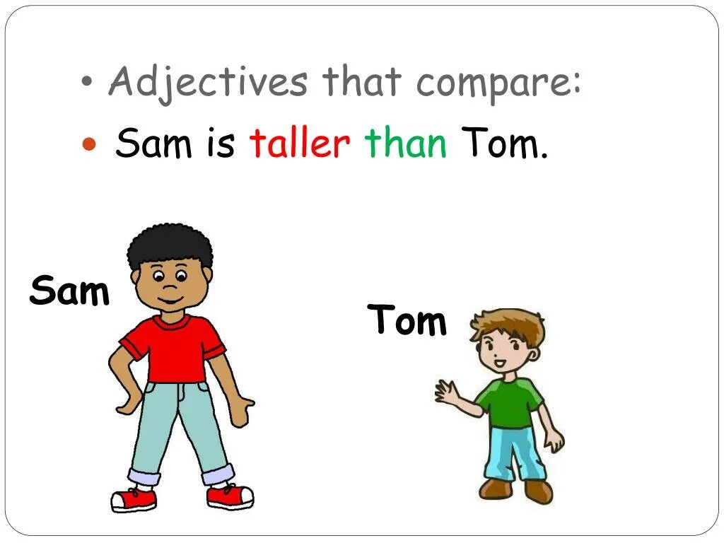 Tom перевести. Than that. Then than. Taller than. He is Taller than me.