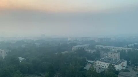 Московская область дым