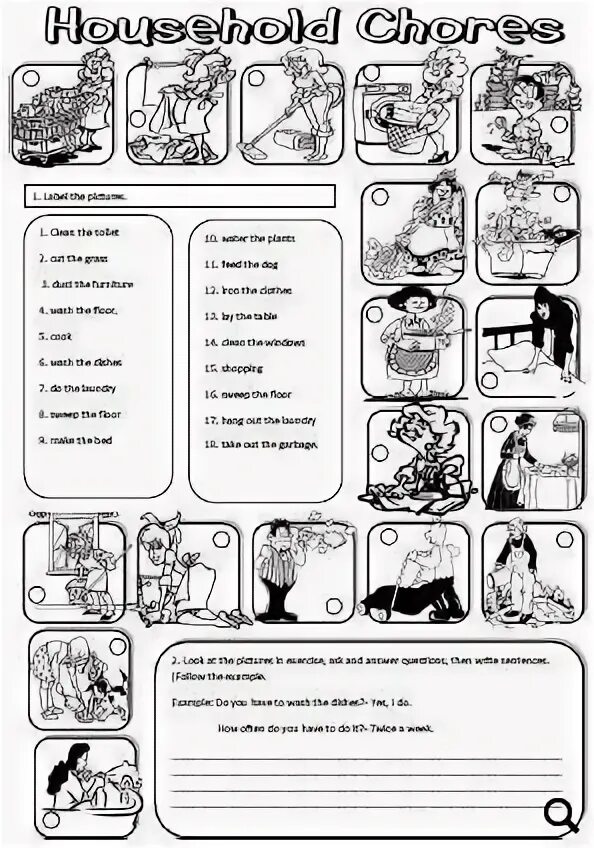 Housework exercises. Household chores задания. housework интересные задания. chores worksheets. daily chores worksheets for kids.