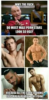 To the person who asked why guys in porn are ugly. 