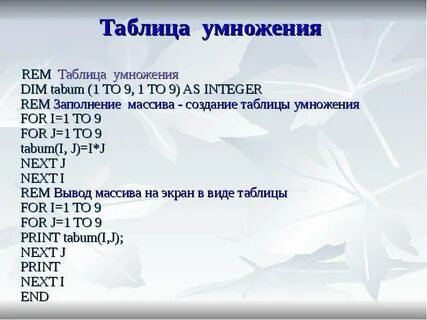 Бейсик as integer