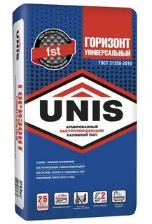 Наливной пол unis горизонт 20 кг