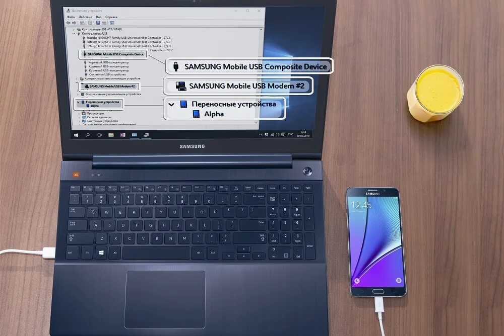 Samsung mobile composite device