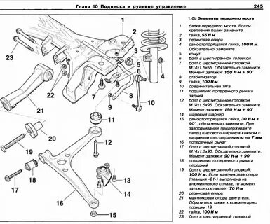 Схема с артикулами