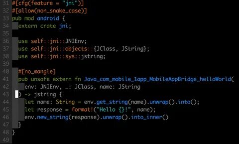 Rust code