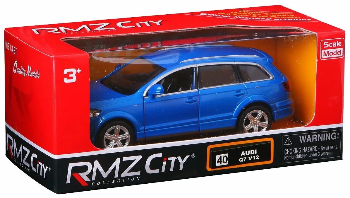 Rmz city. RMZ City Audi q7. Внедорожник RMZ City Audi q7 v12 (554016m) 1:32. Ауди р8 RMZ City. Картинку игрушечной Audi q7 в коробках.