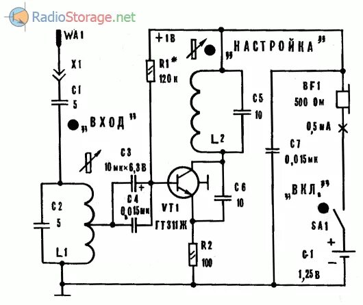 Схема приемника фм на транзисторах 2с2570 FM Receiver Circuit Diagram Fm radio receiver, Electronics circuit, Superheterod