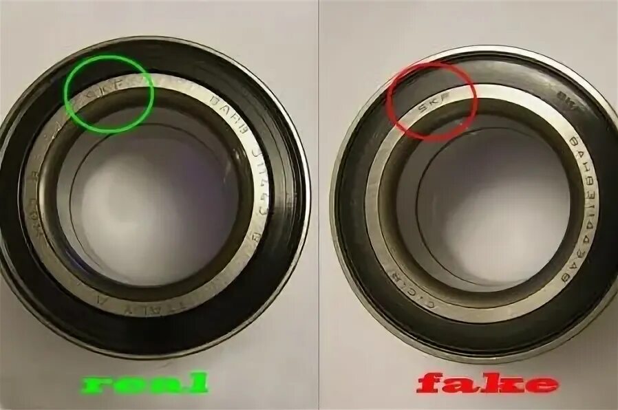 Как отличить подделку подшипников. Подшипник SKF отличить подделку. Ступичные SNR подшипники отличить подделку.