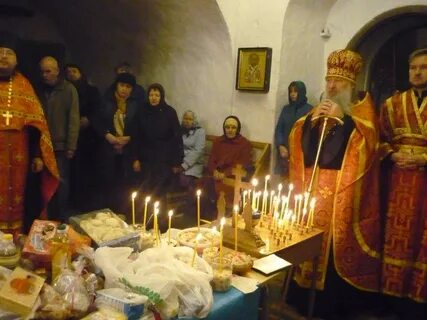 Чтение панихиды дома