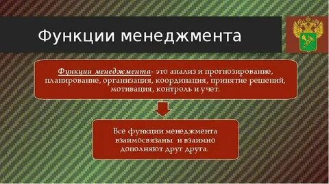 Цель специального менеджмента