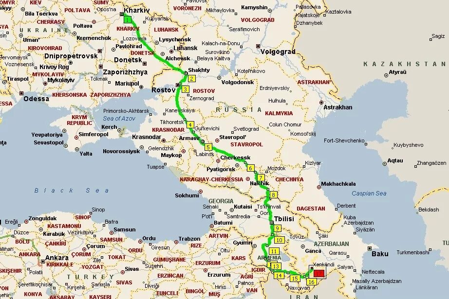 Каневская трудовая армения расстояние. Дорога Москва Армения на машине на карте. Путь в Армению на машине. Дорога от Москвы до Еревана. Маршрут до Армении на машине.