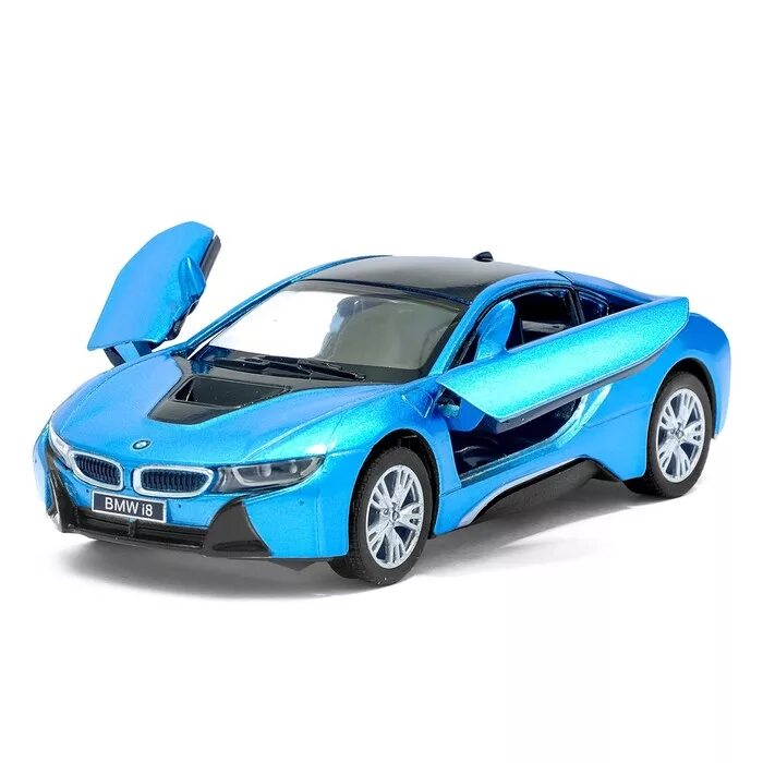 Машинка Кинсмарт БМВ i8. BMW i8 машинка. Моделька БМВ i8. Машинка Кинсмарт БМВ i8 синяя. Бмв игрушки купить