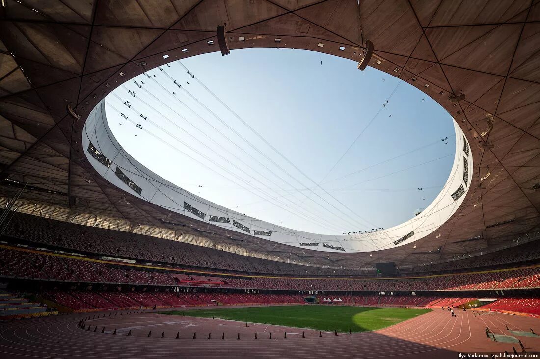 Beijing National Stadium (Пекин, Китай, 2008). Олимпийский стадион «Птичье гнездо». Пекинский национальный стадион Птичье гнездо. Стадион Ласточкино гнездо в Пекине.