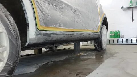 Крашеные пороги