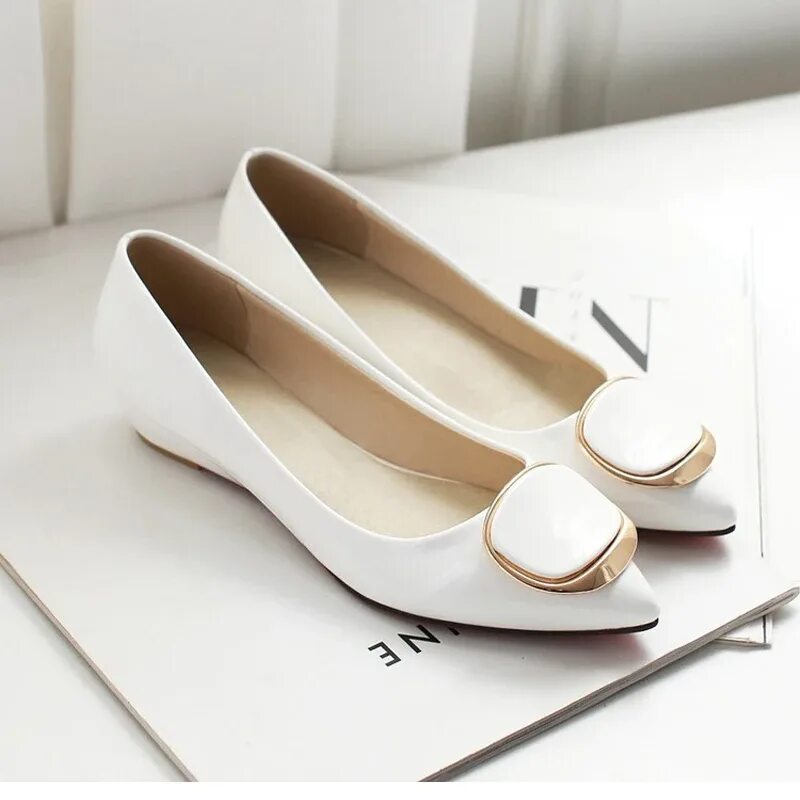 лодочки женские без каблука. лодочки женские без каблука. лодочки женские без каблука. Massimo балетки l229-2-88 withe / beige. остроносые балетки 2021.