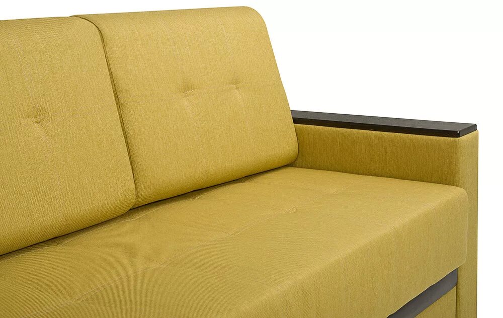 Желтый минигаборитный диван.