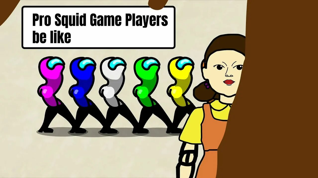 Squid game script. Pro squid game players be like.