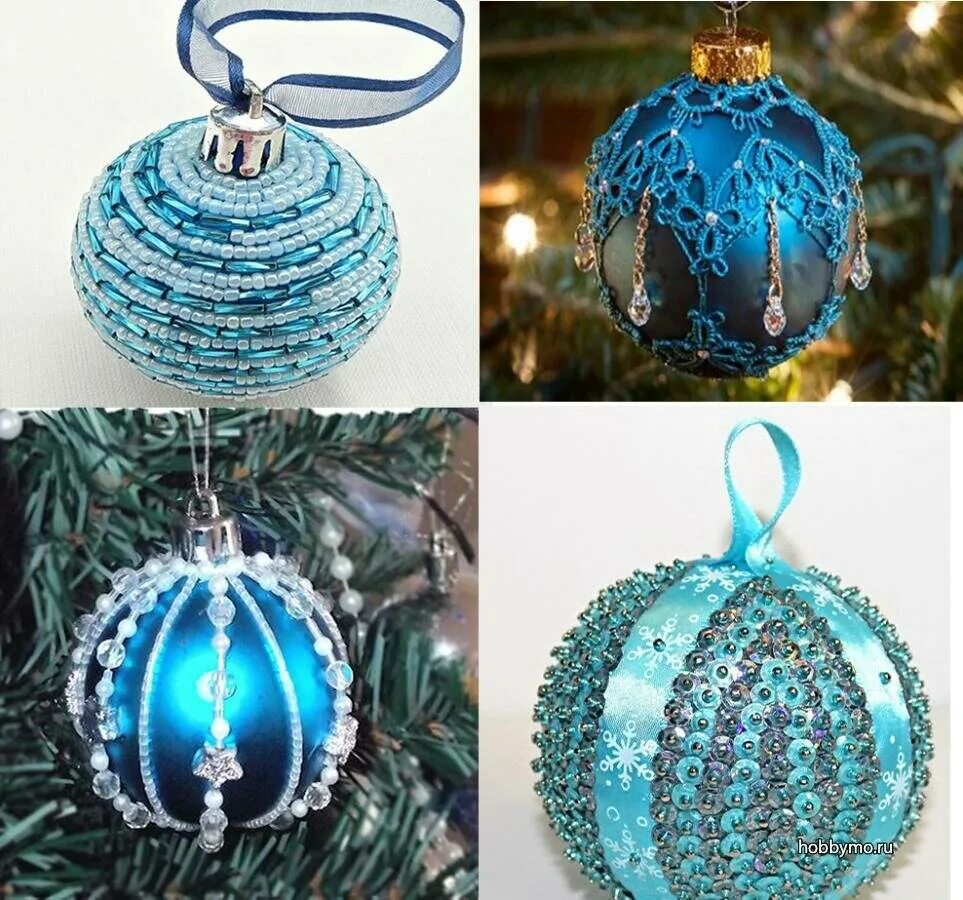 Сделать самой елочную игрушку