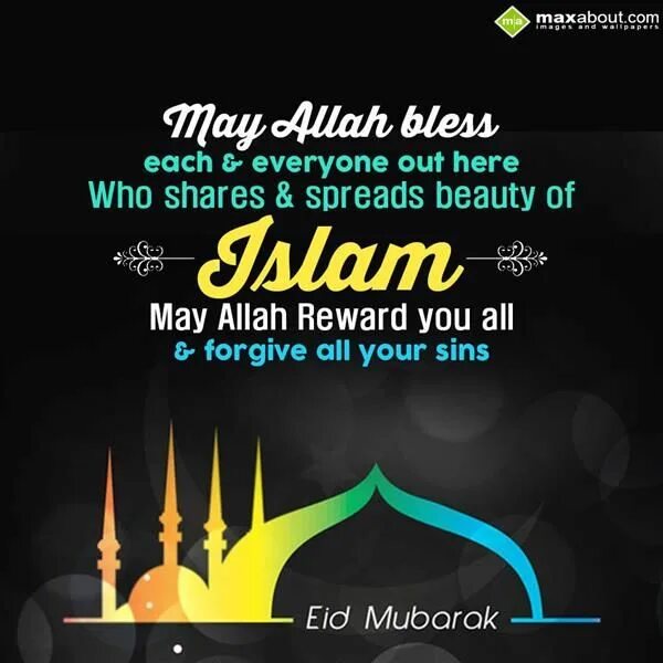 May Allah reward you richly. ♡Allah, my reward is your pleasure.♡. Each everyone