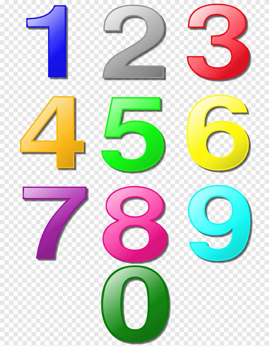 Включи новую цифру. Разноцветные цифры. Цветные цифры. Красивые разноцветные цифры. Цифры картинки для детей.