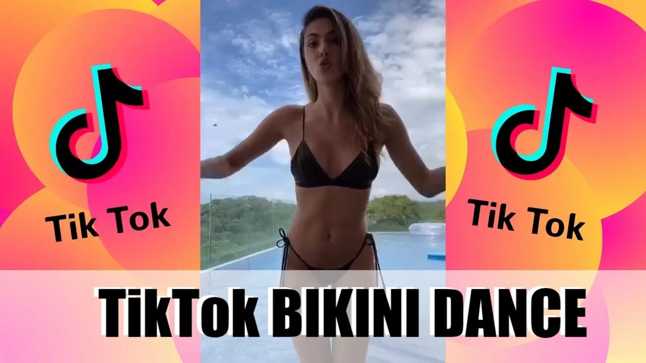 Tik Tok Bikini Dance. Tik Tok в бикини. Модель бикини из тик тока.