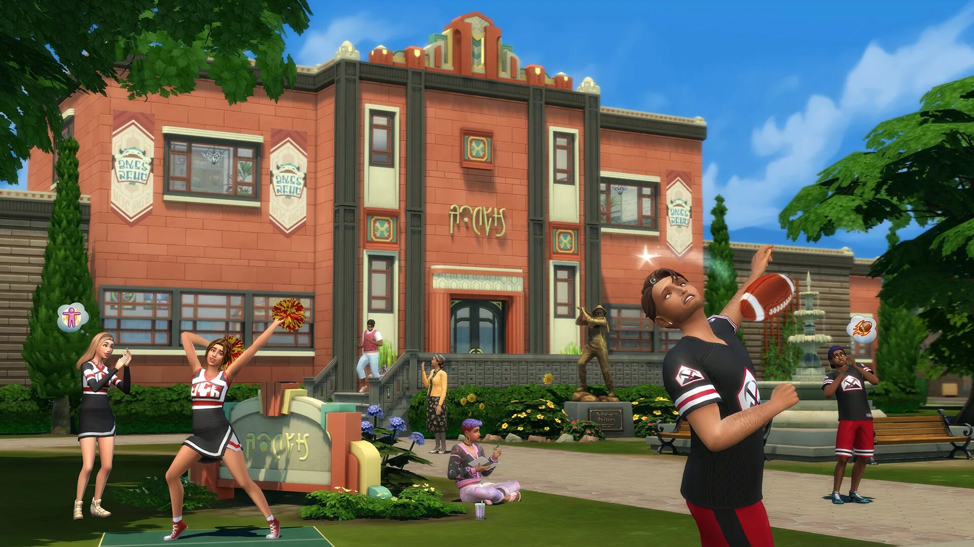 Игра взрослая школа. The SIMS 4: старшая школа. The SIMS 4 High School years. Дополнение High School SIMS 4. Симс 4 старшая школа Коппердейл.