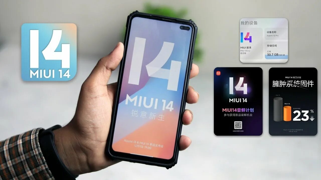 Miui 14 память