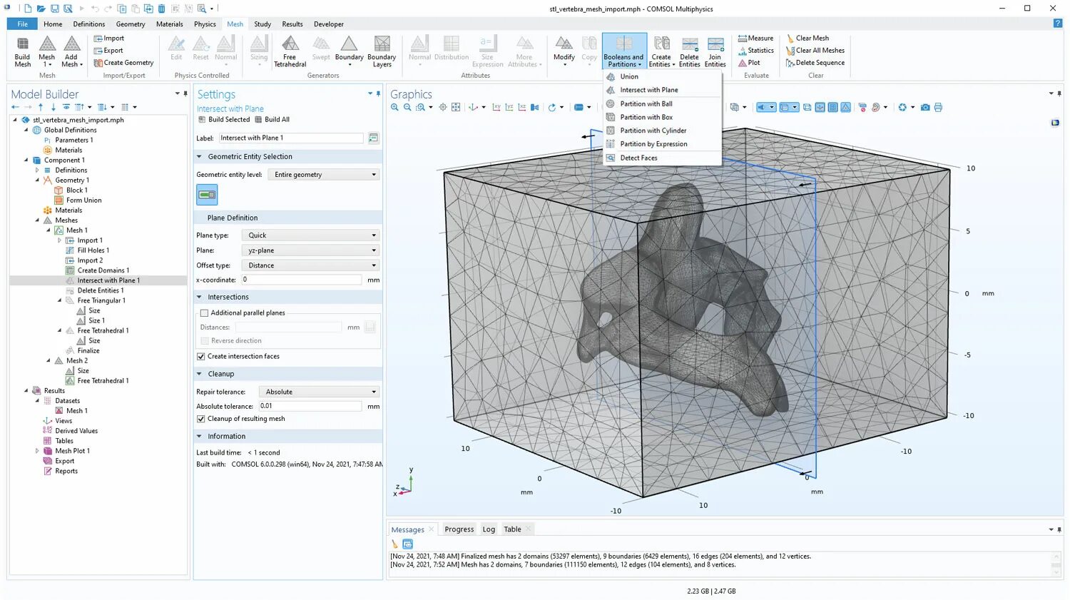 Mesh import. COMSOL multiphysics модель разогрева сталь ковша. Моделирование печи в COMSOL. Проектирование в COMSOL. Сетка STL.