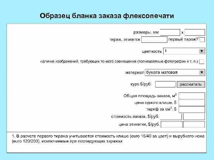 Форма заказа для полиграфии. Образец бланка заказа. Форма заказа печати. Форма заказа печати. Форма для заказа печати.