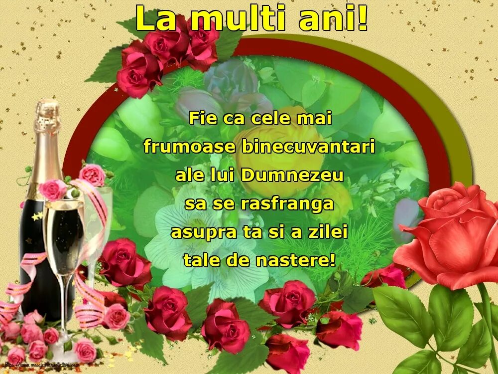 Felicitari pentru ziua de nastere