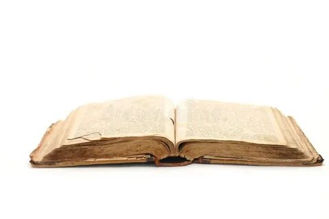 Раскрытая старинная книга