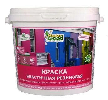 Резиновая краска по дереву для наружных