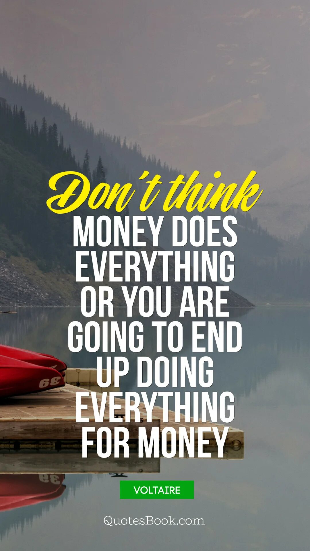End up to doing. End up with doing in. money can&#039;t solve everything. think about money.