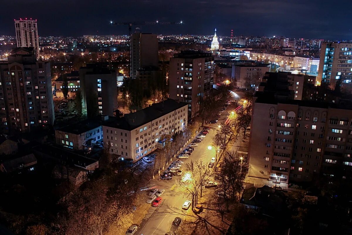 Воронеж сегодня ночью. Воронеж сегодня ночью
