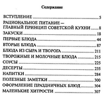 Содержание рецепта