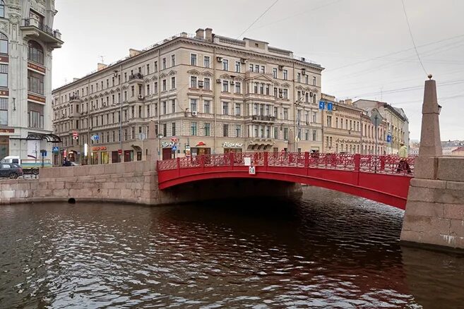 Красный мост санкт петербург фото Сколько мостов в Санкт-Петербурге