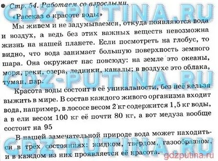 Здесь запиши рассказ о красоте