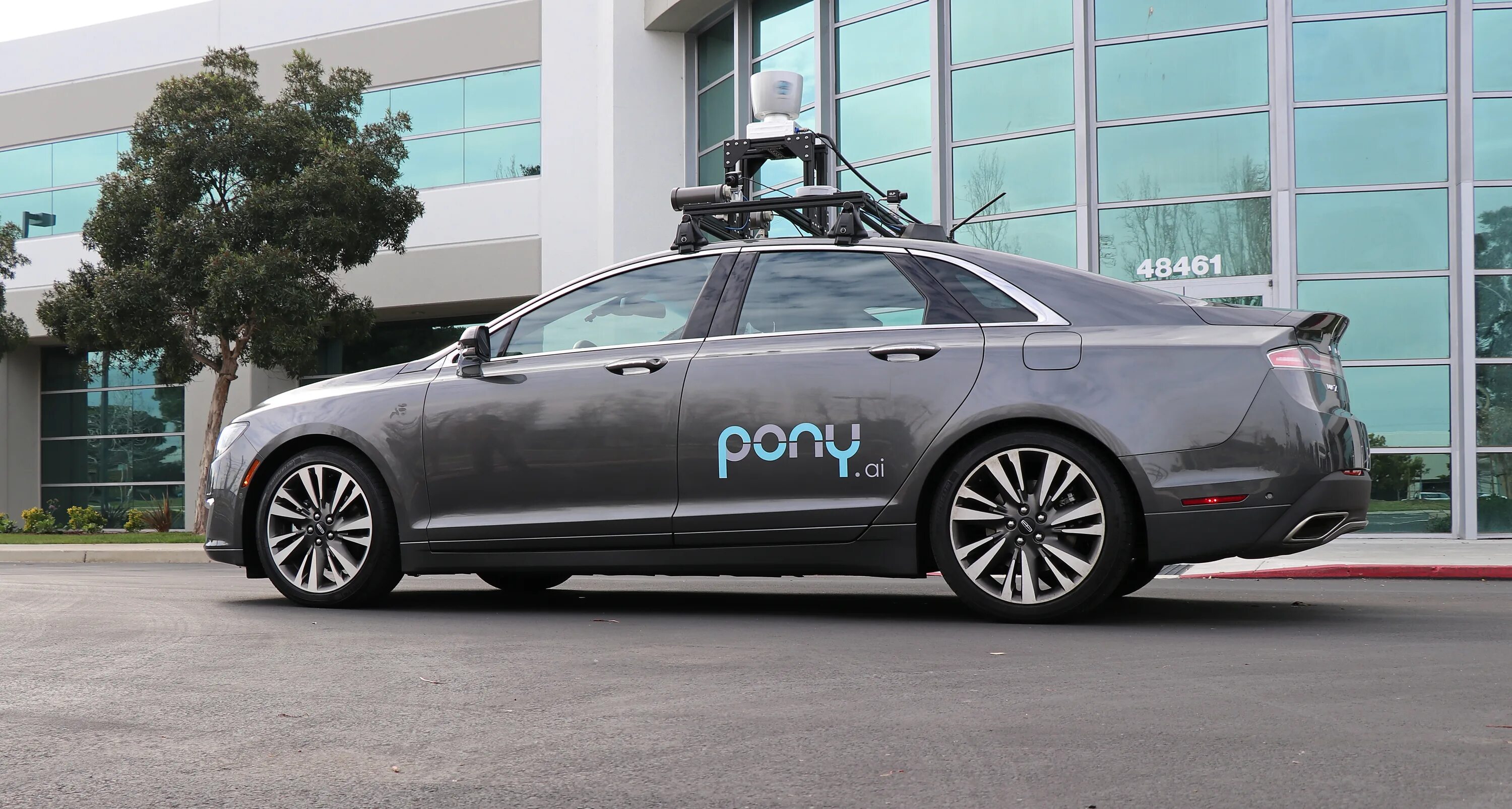 Poni ai self Driving car. Ponyai. Pony ai